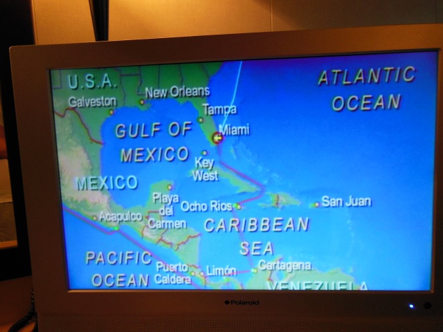 When we leave Lauderdale at 5pm Monday night, January 21, 2013, we next head for Montego Bay, Jamiaca, then on to Cartagena, Colombia, through the Panama Canal. After a stop in Mexico, we'll go to San Francisco for a day before setting out for Hawaii and the South Pacific.
